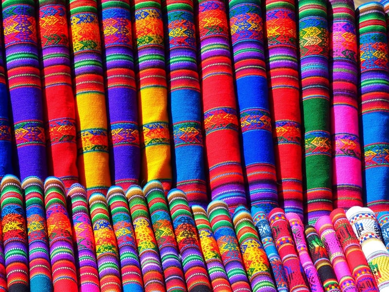 en tissu