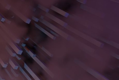 a blurry image of a person walking down a street